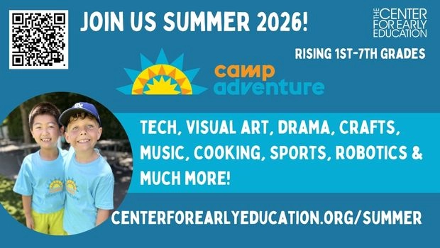 Camp Adventure at The Center for Early Education Child Care